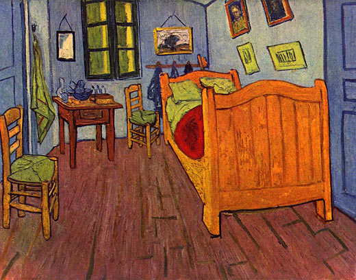 Vincents Schlafzimmer