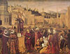 Predigt des Hl. Stephanus vor den Toren Jerusalems