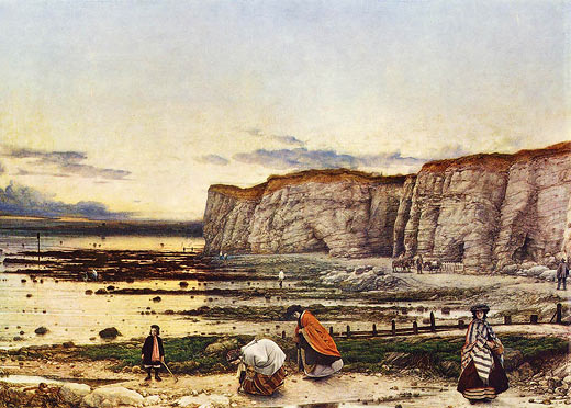 Pegwell Bay in Kent - eine Erinnerung an den 5. Oktober 1858